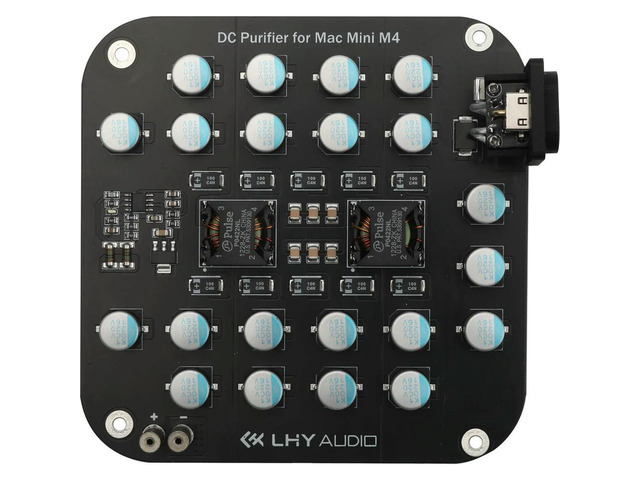 DC linear power supply for Mac mini M4 mini computer host upgrade with interface filter and noise reduction
