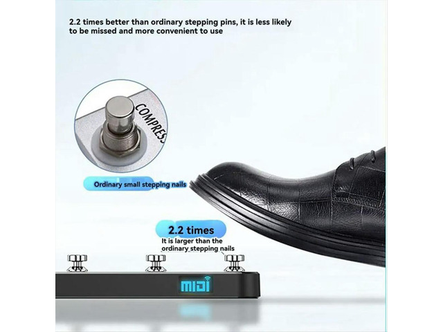 MIDI Control Pedal Sound Mode Switching Four Step Nail Pedal Guitar Pedal for Electric Guitar