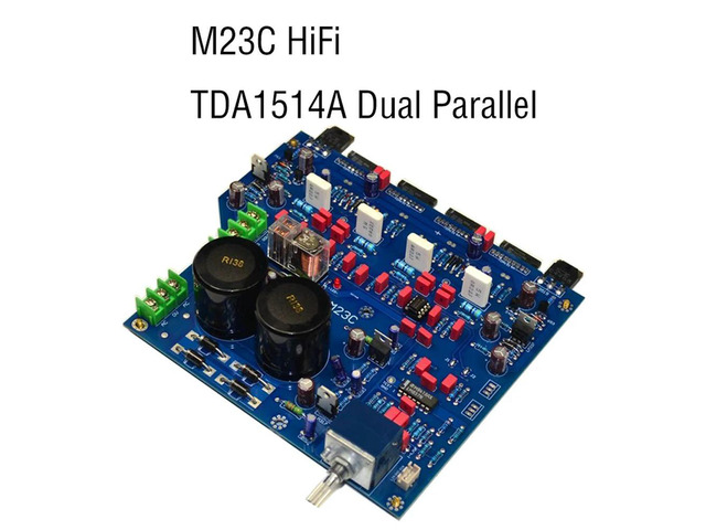 PM23C HiFi Amplifier Board 40W+40W TDA1514A Dual Parallel Output British Lotus Circuit Super LM3886 Power Amplifier Board