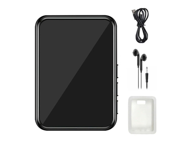 2025 MP3 Player Bluetooth-Compatible 5.4 HiFi Music Player Speaker 2.4Inch Touchable Screen Player with E-Book Video