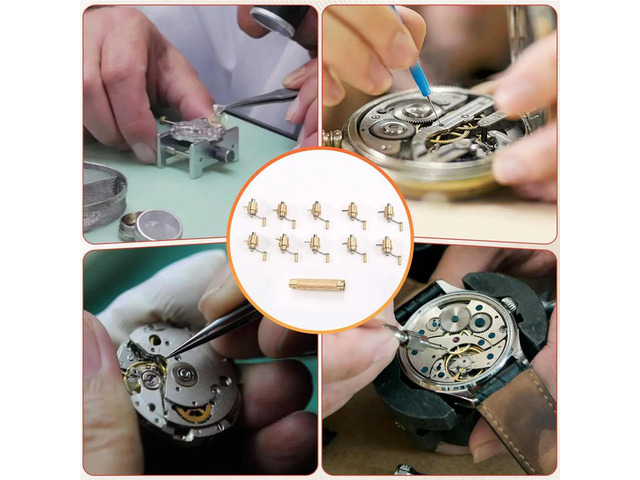 Mainspring Winder Set Brass Watch Repair Tool Wristwatch Repairing Kit DIY Watchmaker Tools Watch Winding Tool