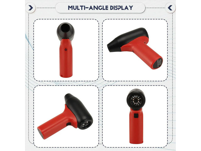 Mini Jet Blower Violent Turbo Fan Jet Fan for Car,Keyboard Cleaning,Air Bed,Hair