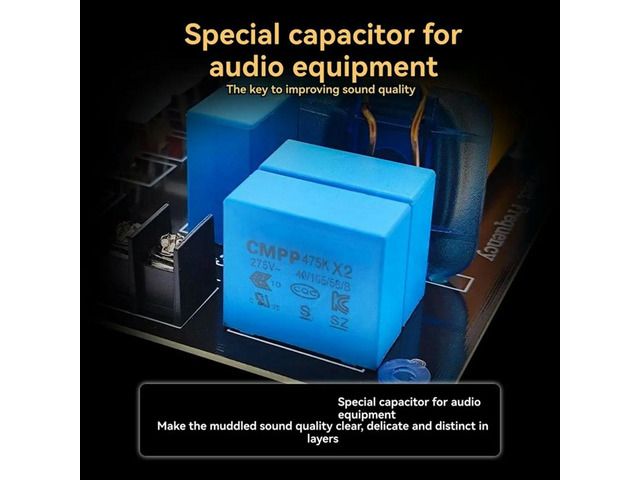 3 Ways HiFi Speaker Frequency Divider 1 High 2 Low 700W Audio Crossover Filter Distributior DIY High-Fidelity Divider