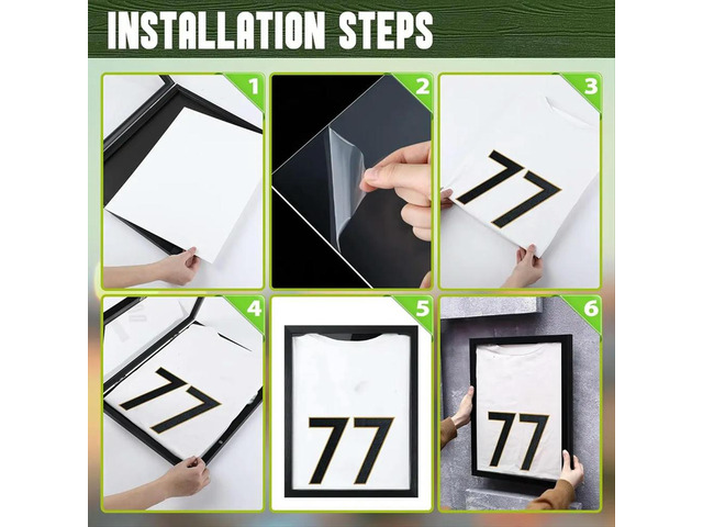 T Shirt Display Frame, 18x14Inch Shadow Box T Shirt Frame with 98% UV Protection Acrylic, 1Inch Depth of Usable Space