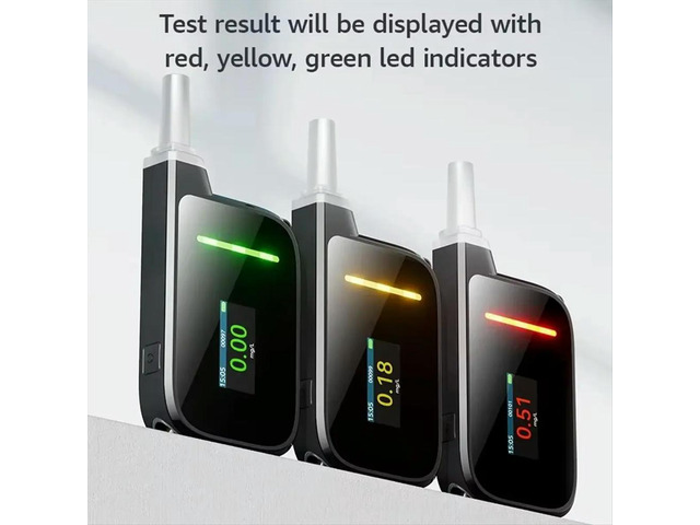 Alcohol Detector Tester Air-Blown High-Precision Electrochemical Alcohol Detector Household Measuring Instrument
