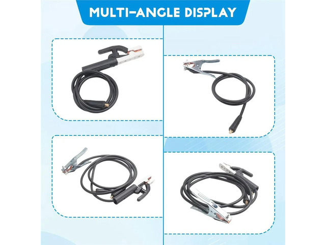 300A Welding Earth Clamp with 150cm Cable for MIG TIG ARC Welder - High-Welding Supply Set A