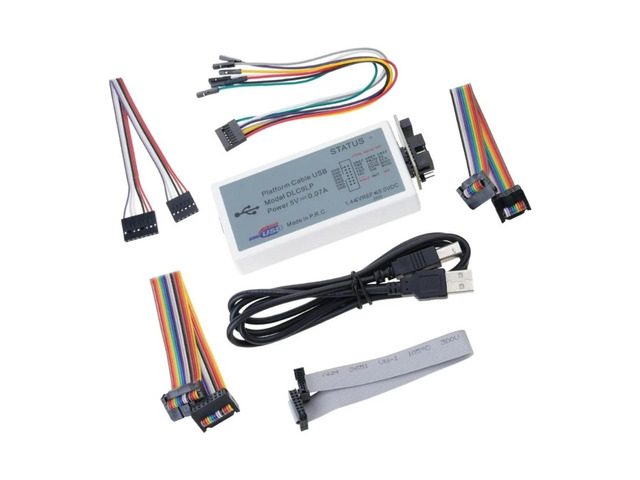 For Xilinx Platform Cable USB Device with Jtag Adapter for CPLD FPGA Programmer