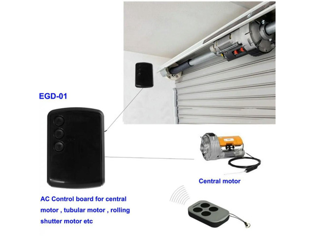 AC 220V Rolling Door Motor Control Panel, Central Motor Control Panel,for Tubular Garage Roller Shutters