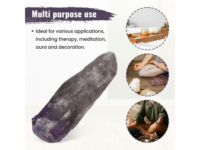 Uruguayan Amethystcrystal String Shi Yingstick-Home Decoration Mineral Specimen,