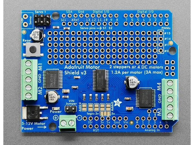 1438 Motor/Stepper/Servo Shield for