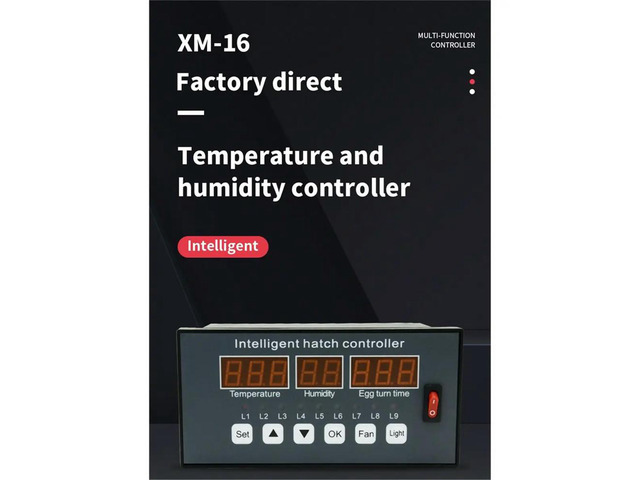 ligent Digital Temperature Humidity Automatic Incubator XM-16 Egg Incubator Controller Control System Egg Brooder