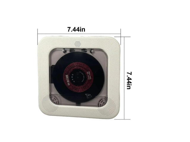 CD Player Bluetooth HiFi Speaker Players LED Screen CD Music Player with IR Remote Control