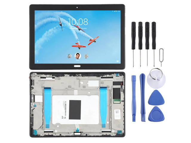 For Tab P10 TB-X705 LCD Screen Display and Digitizer Full Assembly Replacement with Frame For TB-X705L TB-X705F TB-X705N