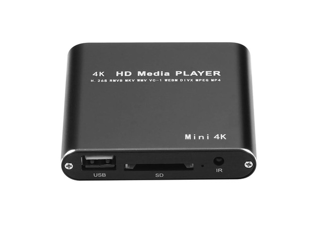X9 HD Multimedia Player 4K Video Loop USB External Media Player AD Player Auto Looping Playback Video Advertising TV Player