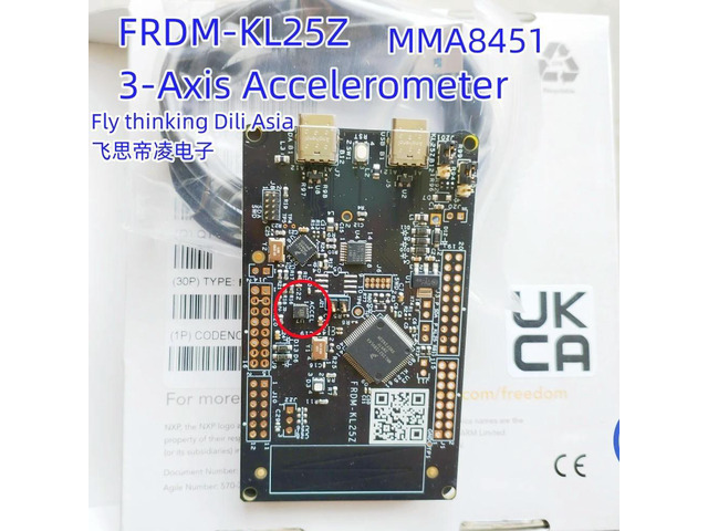 FRDM-KL25Z MMA8451 3-AXIS Accelerometer Kinetis-L Series Freedom MKL25Z128VLK4 development board