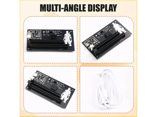 SPD Memory Burner SPD Modify, Unlock/Decrypt DDR4 DDR5 Memory, Change Out of Order