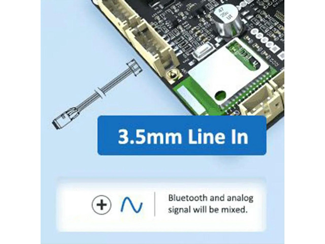 2x50 Watt Class D Audio Amplifier Board W Bluetooth 5.0 QCC3034 & ADAU1701 DSP - JAB3+ for Home Speaker DIY