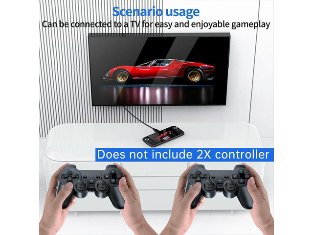M27 Retro Handheld Video Game Console 7.0 Inch Big Screen Game Player Support 30+ Emulator 64G 20000 Games