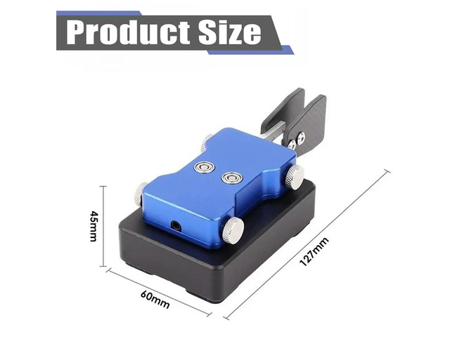 Double-Paddle Automatic CW Key 3.5mm Shortwave Radio Morse Code Key Telegraph Training Key B