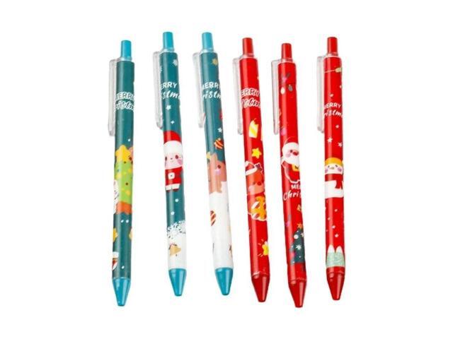 Retractable Gel Pen for Kid Student Christmas Party Treats