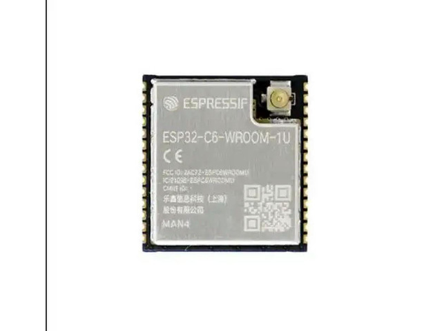 ESP32-C6-WROOM-1U-N8 8 MB (Quad SPI), 32-bit RISC-V Embedded Module