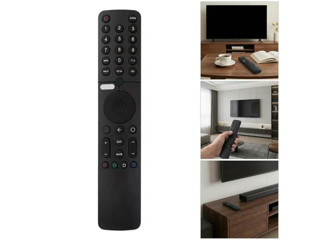 XMRM19 ligent TVs Remote Voice Recognition Technology Comfortable Grip Replacement Remotes Control Plastic Texture
