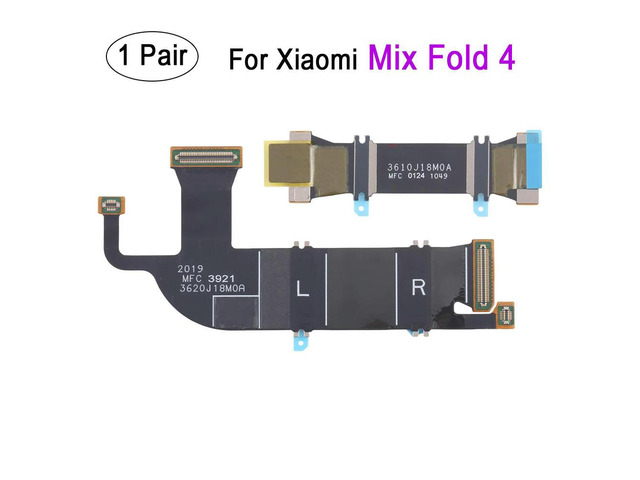 1 Pair Motherboard Spin Axis Flex Cable For Mix Fold 4, Mi Mix Fold4 Phone Mainboard Hinge Flex Cable Repair Replacement