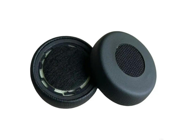 2025 1Pair Protein Leather Soft Ear Pad Ear Cushions Cover for Evolve 75 Headphones Sponges Earmuffs Headsets Sleeve
