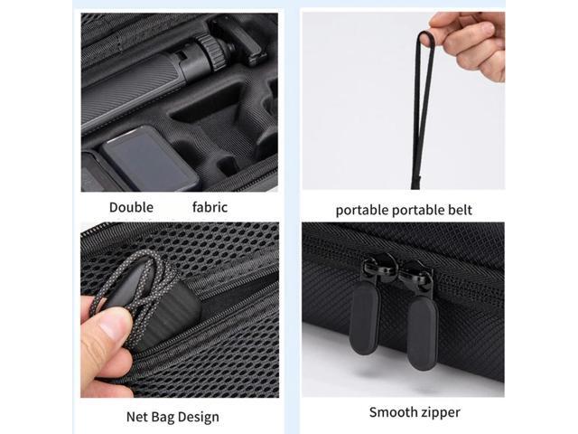 2025 Compactly Travel Bag For Thumb Camera And Essential Equipment Case Featuring Mesh Pocket Durability Shell