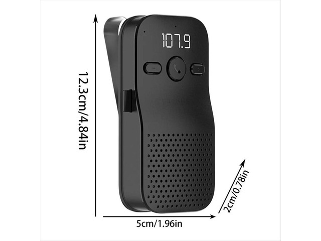 Phone Speakerphone Handsfree Talking 5.4 Car Speaker with Clip Multifunctional Car Audio Call Speaker