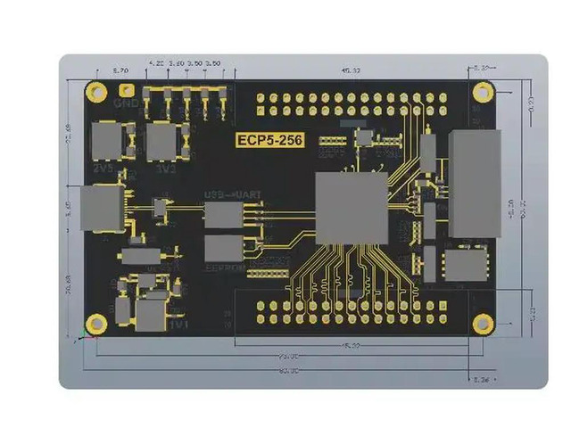 EPC5-256 LFE5U-25F-6BG256C LATTICE ECP5 Development board