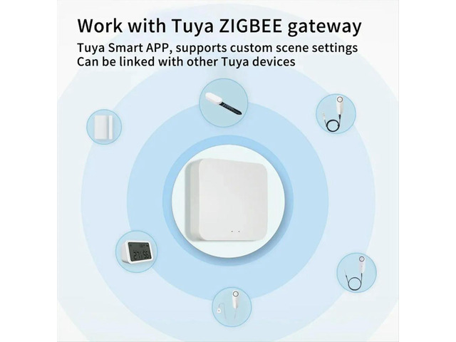 5Pcs Zigbee Soil Sensor Temperature Meter Moisture Humidity Sensor Real-Time Monitoring Plant Monitor Detector