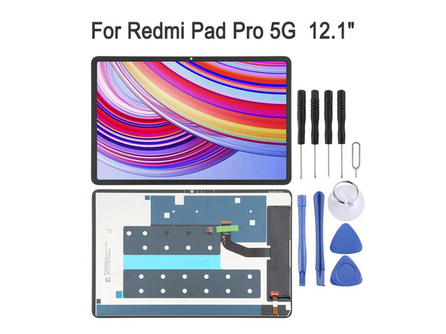 12.1-inch 120Hz LCD Screen For Redmi Pad Pro 5G Tablet LCD Display & Touch Screen Digitizer, Repair Replacement Part