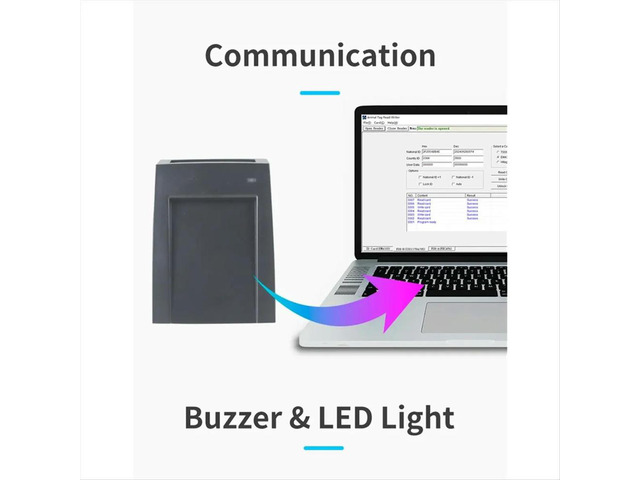 134.2KHz ISO11784/85 FDX-B RFID Animal Microchip EM4305 Reader Writer for Animal Chip
