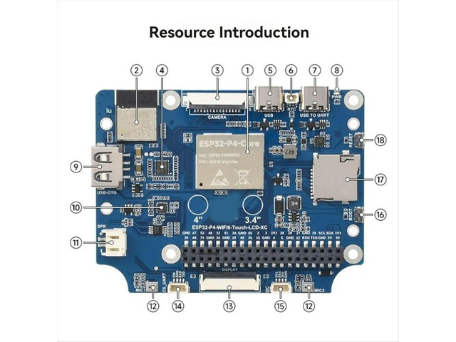 4inch Round Touch Display 800x800 Resolution IPS Screen 10-Point Multi-Touch Supports DeepSeAI Voice Interaction