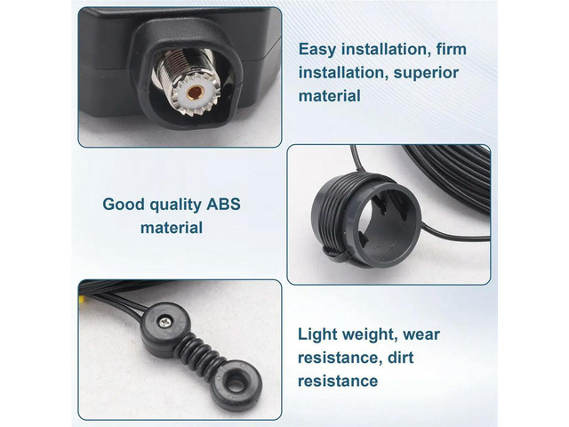 JYR8010 End Fed Antenna Shortwave Antenna 8-Band 150W HF Antenna Meets Your Need of 3.5-29.7Mhz