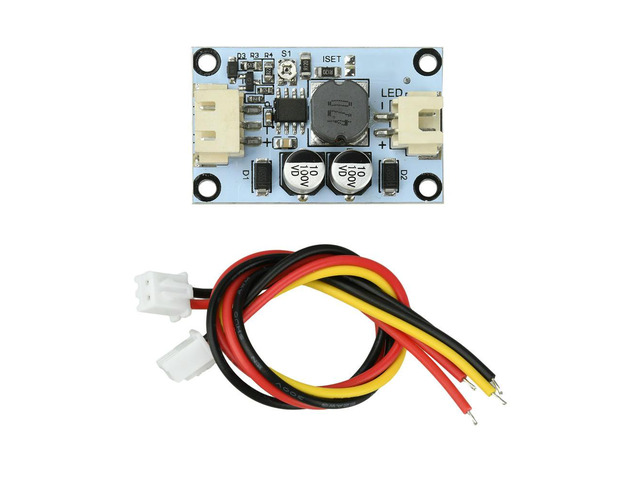 DC 5-85V electric vehicle LED light high-power constant current power drive module, built-in ligent temperature protection