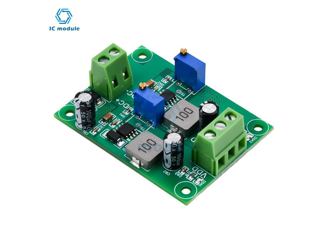 DC5.5V-35V Positive Negative Voltage Stabilizing Power Supply Module Low Ripple Linear Adjustable Stabilizing Voltage Regulator