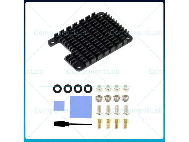 2pcs Aluminum heat sink for Raspberry Pi CM4 core board. Compute Module 4 CPU heat sink kit.