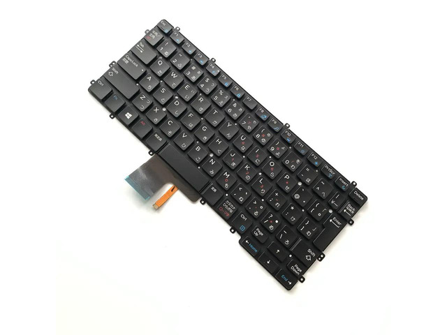 100%JP Japanese For latitude E7370 7370 keyboard with backlight NSK-LZABC 9CFD7 09CFD7
