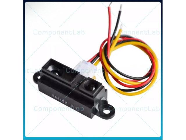 2pcs Infrared distance measurement sensor GP2Y0A41SK0F with a range of 4 - 30 cm