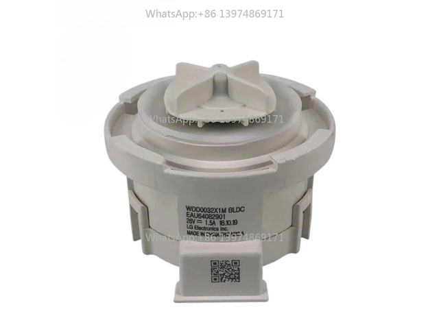 For Washing Machine Drain Pump Motor EAU64082901 WDD0032X1M BLDC 26V 1.5A Washer Drainage Parts