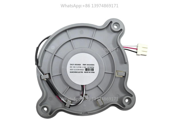 For Refrigerator Cooling Fan DA31-00345A Fridge Radiator RMF-003ASSA DC12V Freezer Parts