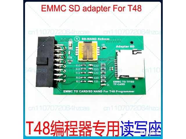 For XGecu T48 Special adapter EMMC SD read and write SD/TF card EMMC NAND chip