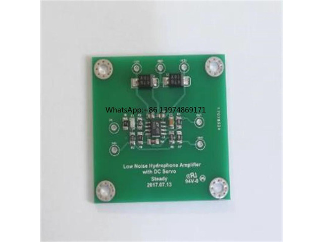 Low Noise Hydrophone Amplifier PCB Board Underwater Acoustic Signal Amplification Circuit Module