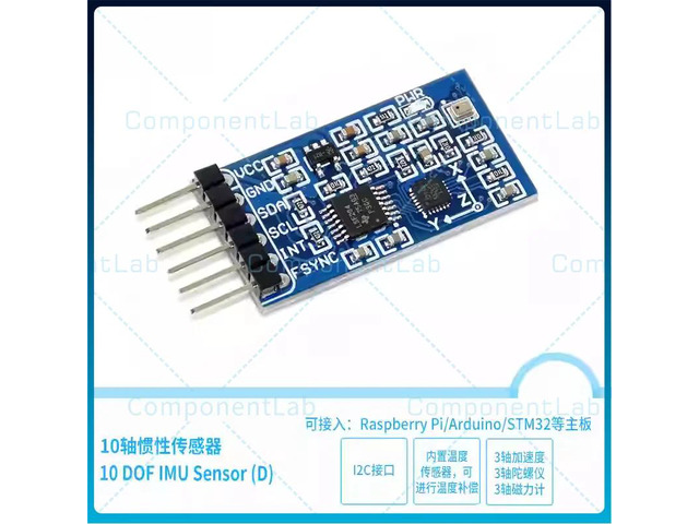 10-axis inertial sensor ICM20948/BMP280 navigation module compass/acceleration/gyroscope