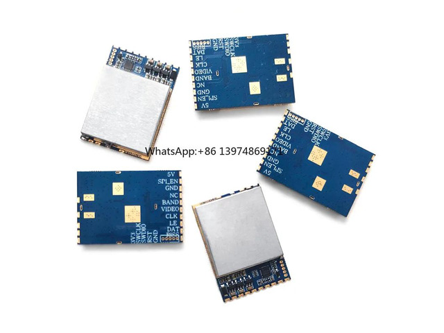 1PCS RX7500 6000-7500MHz Video Receiving Module 7.2GHz VRX with RSSI Output Analog Voltage Signal for Monitoring System