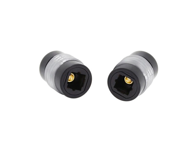 Speaker DVD Player Digital Audio Optical Cables Adapter CD Fiber Optic Female Extender Extension Coupler 1Pcs