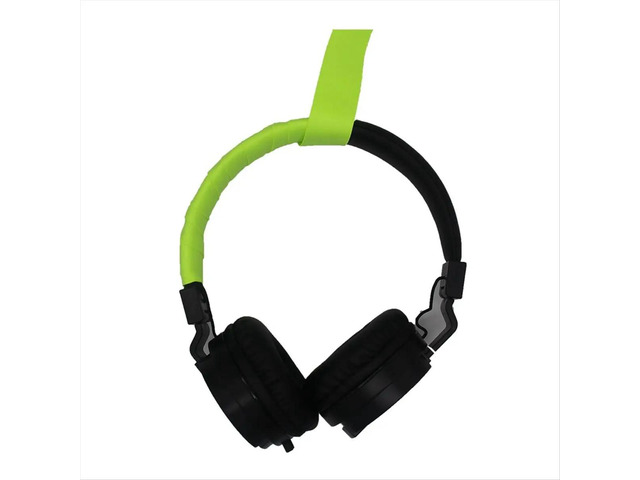 Universal Headband Protective Cover PU Headphone Headband Supports Free Cropping for Headphone Green