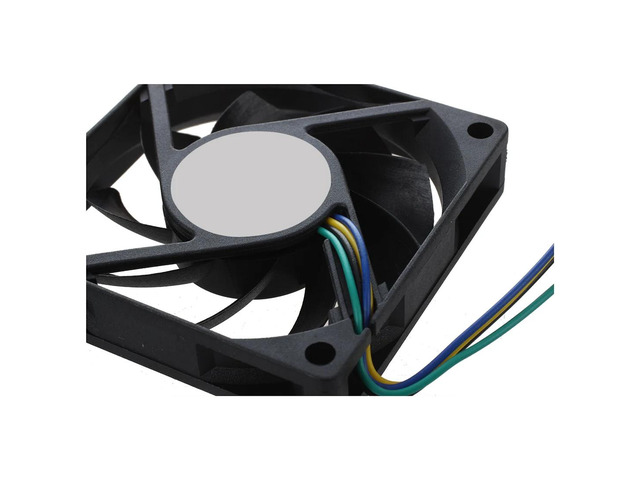 70x70x15mm 12V 4 Pins PWM PC Computer Case CPU Cooler Cooling Fan Black